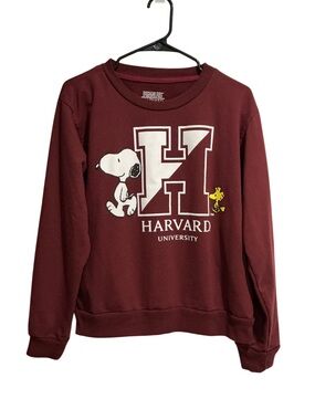 Peanuts x Harvard University Sweatshirt Burgundy